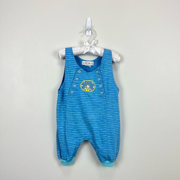 Vintage Offspring Flyer Overalls 6 Months - Picture 1 of 7